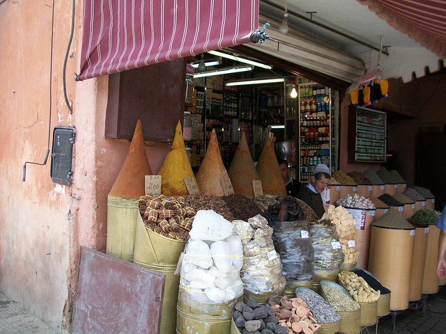 Spice stall, Marrakech