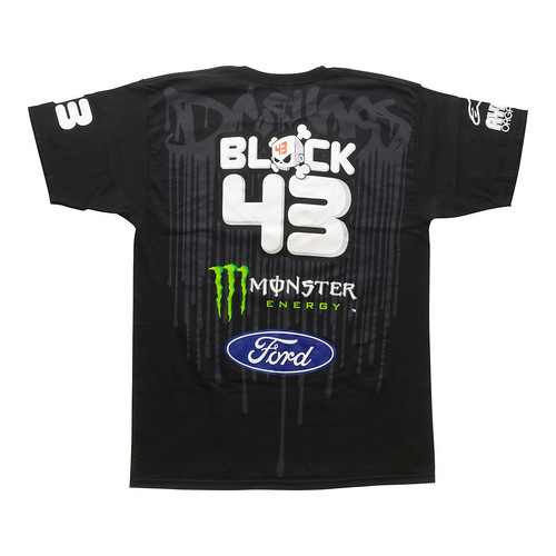 Like this awesome 43 jersey that shows off Ken Block's number the numerous