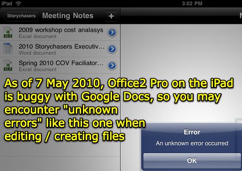 Step 11: Office2 Pro on the iPad