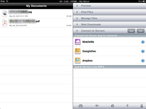 GoodReader for iPad