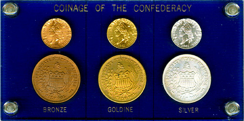 1962 Bashlow Confederate Coin set obverse