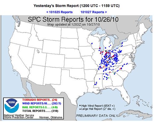 10-26-10 Storm Reports