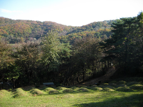 Fall hiking in Cheonan