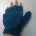 Teal Mitten-Gloves 2