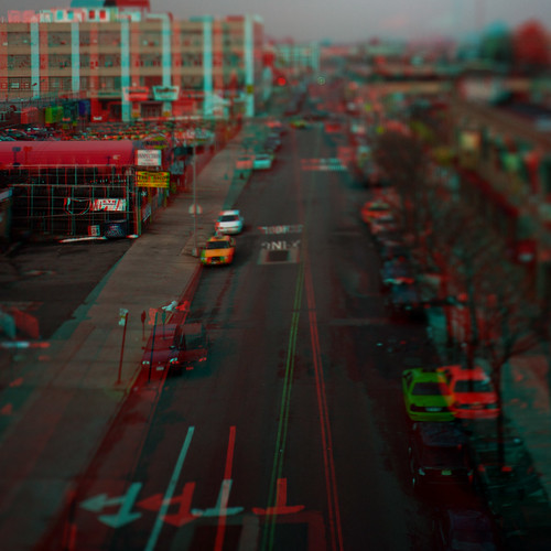 Anagylph: NYC: Queens