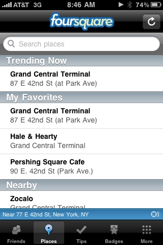 @foursquare Trending Now