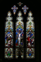 Isaac, Abraham, crucifixion, St. Botolph, Farnborough