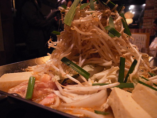 pyramid of bean sprouts