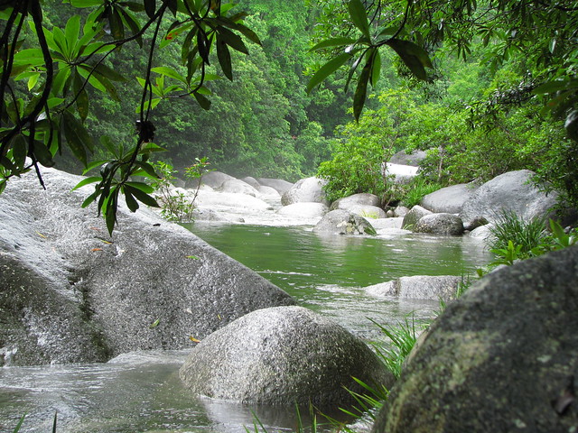 Mossman River during the rainy season