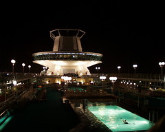 Monarch of the Seas at Night