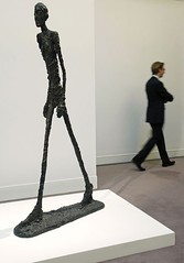 Giacometti Walking Man statue