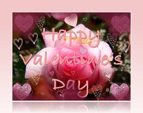 Happy-Rose-Valentine's-Day-with-hearts