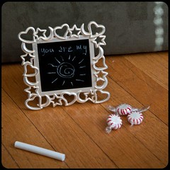 .Sweet Recycled Frame Little Chalkboard