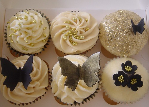 Black Gold Wedding Cupcakes Here 39s some other wedding cupcakes they 39ve