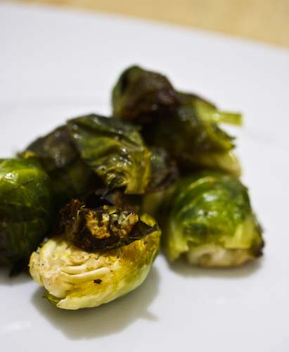 brussels sprouts cooked
