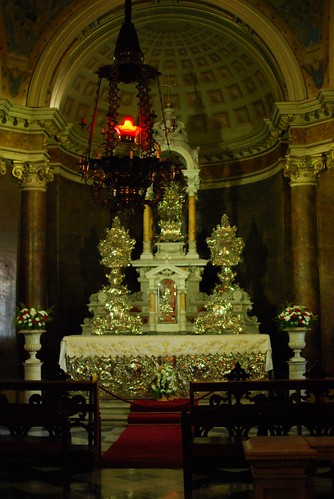 Silver chapel at Catedral Metropolitana de Santiago