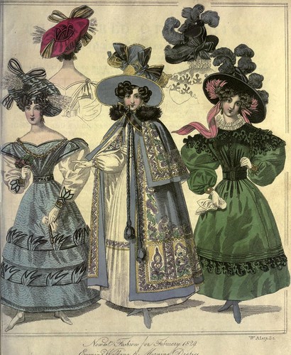 018-The World of fashion and continental feuilletons 1829