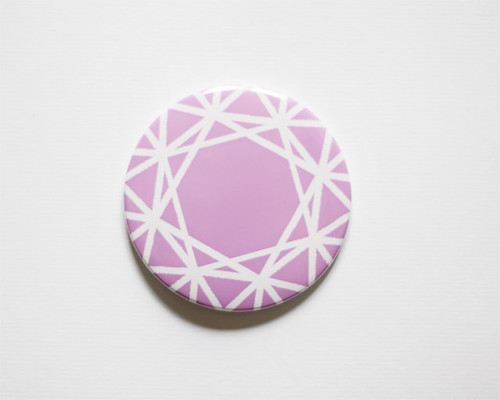 pink diamond badge