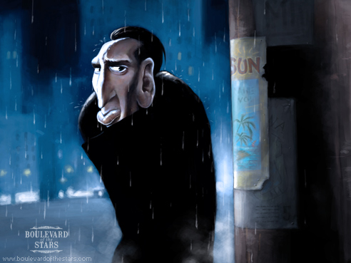 Nicolas Cage Caricature