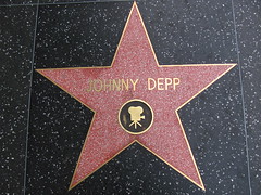 Johnny Depp's Star on Hollywood Boulevard