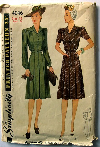 Vintage Simplicity 4046 Dress