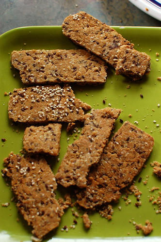 quinoa crackers