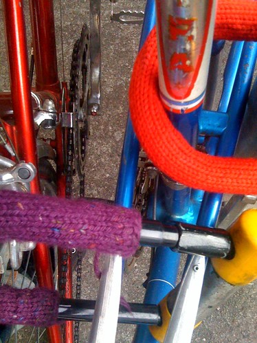 Mixte bike lock cozies