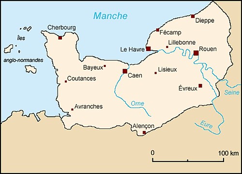 000-Mapa de Normandía