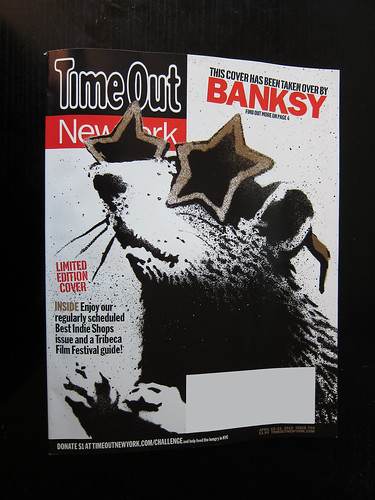 Time Out New York Banksy Cover
