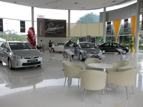 Toyota Showroom - Malaysia. My only wish would be that they bring out the 