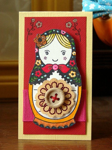 Matryoshka Doll Mini-Card
