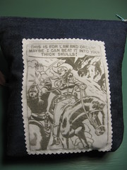 Vintage Cowgirl Comic Pouch #2