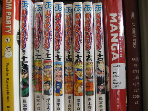Comics and Graphic Novels at AAEL - Naruto in Japanese