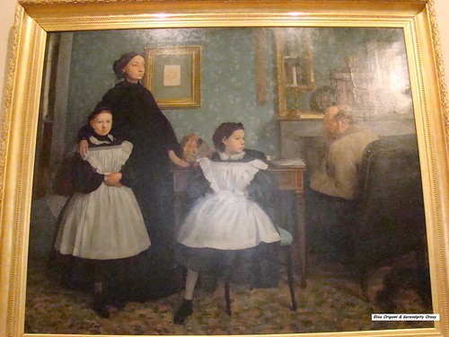 La familia Belleli de Degas