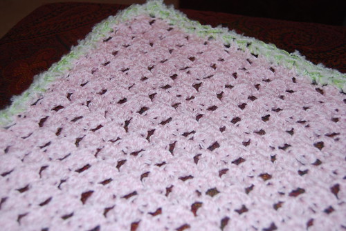 Crocheted blankie