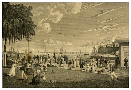 025-Vista de la bahia y puerto de New York desde Battery 1830-The Eno collection of New York City-NYPL