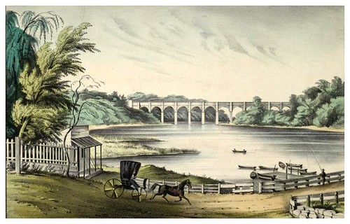 009-El gran puente de Harlem en New York 1849-The Eno collection of New York City-NYPL