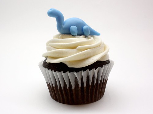 dinosaur cupcake