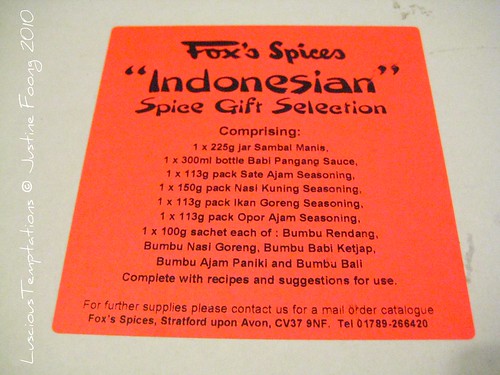 Indonesian Spice Box