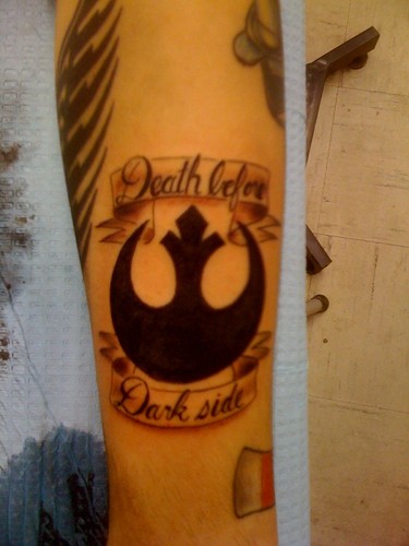Newest photo →; IMG_3314 · Star Wars Rebel Tattoo 