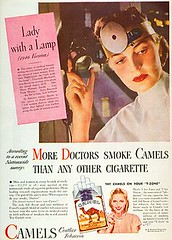 Camel tobacco cigarette ad