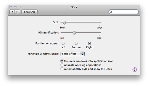 Safari OS settings