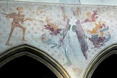 Seven deadly sins, Raunds, Northamptonshire medieval painting