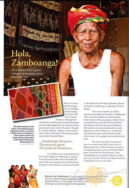 Mabuhay May 2010 Zamboanga Feature