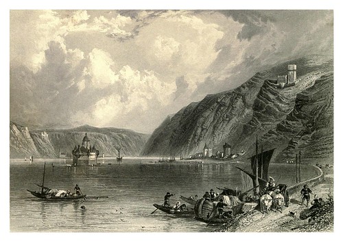 016-Pealz-Caub-Gutenfels-The Rhine and its picturesque scenery 1856- Foster Myles Birket
