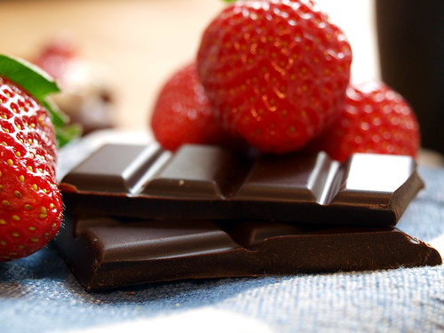Erdbeer und Schokolade