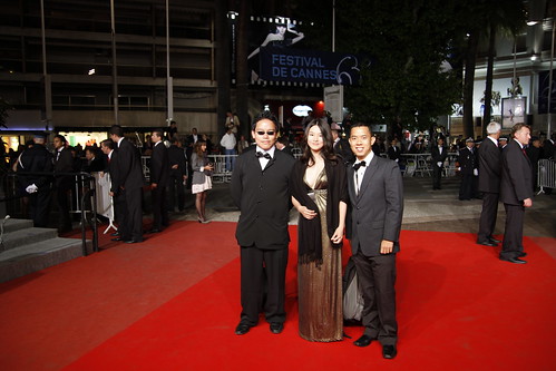 Fooi Mun, Ming Jin and I on red carpet