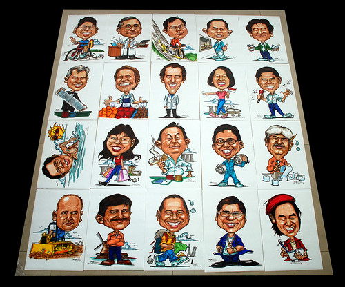 Caricatures for NUS -first batch - 3