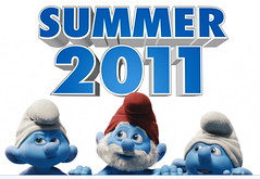 100617(1) - 經典卡通《藍色小精靈 The Smurfs》的好萊塢3D-立體電影版公開第一支預告片，並預定2011年8月6日在台灣首映！
