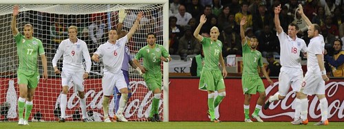 England vs Algeria